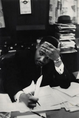  Henri Cartier-Bresson, 	Martin Luther King. Atlanta. 1961.
