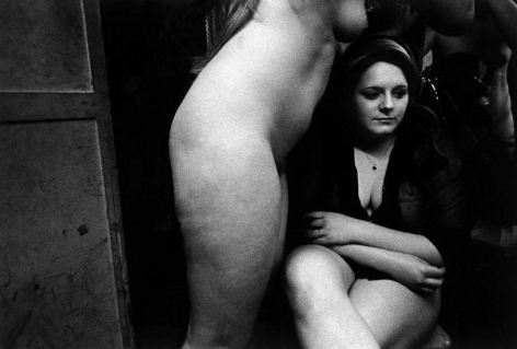  Between shows, Fryeberg, ME, 1973, 	From &ldquo;Carnival Strippers&rdquo;&nbsp;