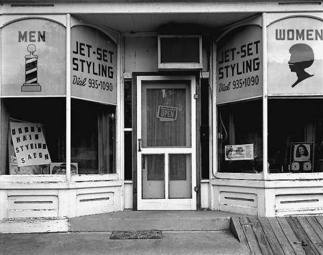 Jet-Set Styling Salon, Salem, NJ, 1980.