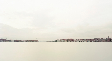  Canale della Giudecca II, Venezia, From the series Horizons, 2007, 	12 x 22&quot; C-Print