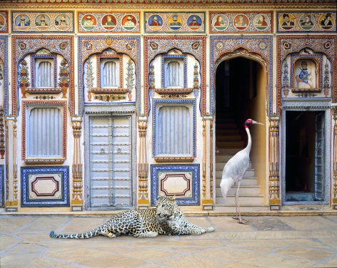 Reconciliation, Poddar Haveli, Nawalgarh, 2020, 23.5 x 30 inch pigment print