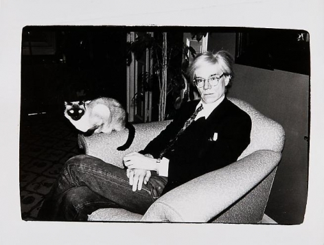 Andy Warhol, c. 1977.