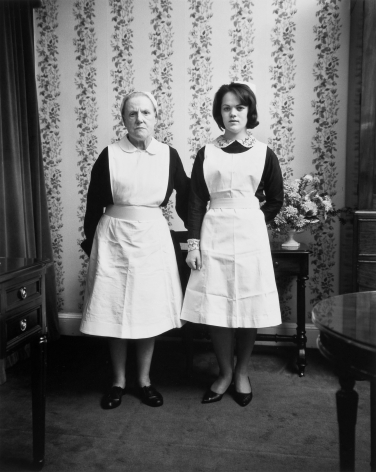 Anne and Emma, Dublin.&nbsp;1966, 20 x 16 inch gelatin silver print