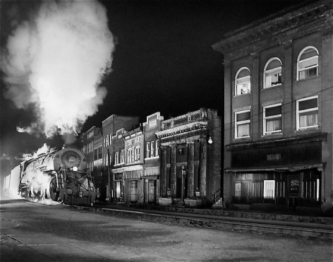  O. Winston Link&nbsp;, 	Main Line on Main Street, North Fork, West Virginia, 1958&nbsp;