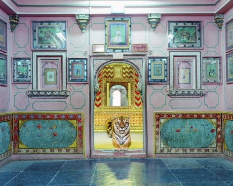 Interloper, Sheesh Mahal, Udaipur City Palace, 2019, 23.5 x 30 inch pigment print - Edition of 5