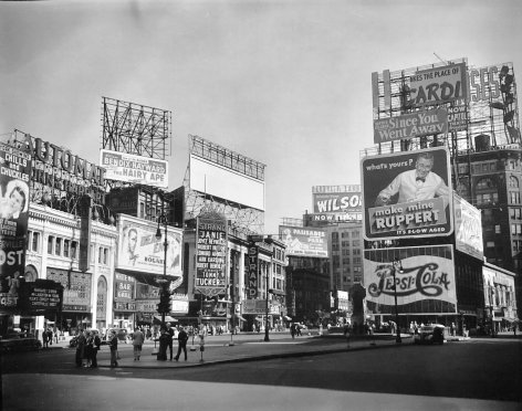 Brett Weston, Times Square, New York c. 1945