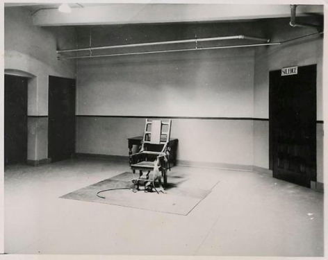  ANONYMOUS Sing Sing Electric Chair.&nbsp; 1953.