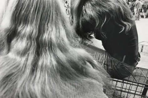  Hair, Hair. 1971, 	11 x 14 inch gelatin silver print