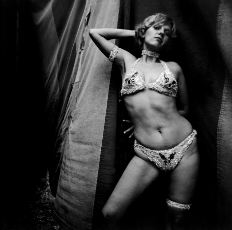 Susan Meiselas, From &ldquo;Carnival Strippers&rdquo; 1972 - 1975.&nbsp;