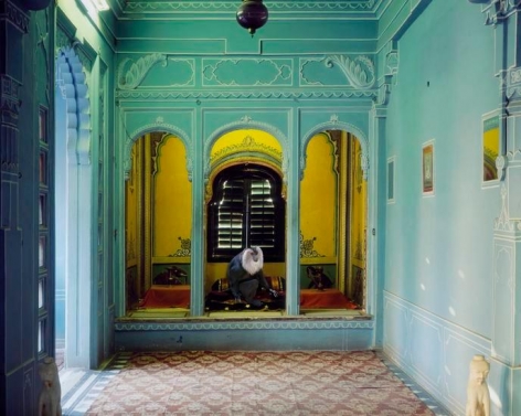 Solitude of the Soul, Udaipur City Palace, 2012, 	23.5 x 30 inch archival pigment print
