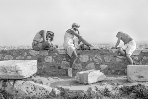 Untitled from &ldquo;On the Acropolis&rdquo; 1983 - 1984, 20 x 24 inch silver gelatin print