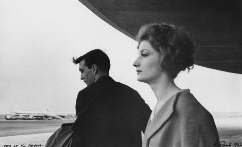 Robert Frank, Viva at the Airport, 1962