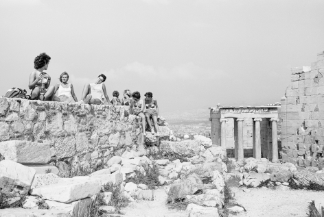 Untitled from &ldquo;On the Acropolis&rdquo; 1983 - 1984, 20 x 24 inch silver gelatin print