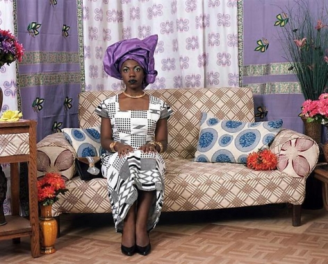 Mickalene Thomas Two Wives: Nollywood 1, 2010