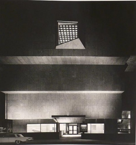 WHITNEY MUSEUM OF AMERICAN ART AT NIGHT, 1966